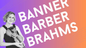 Hastings Symphony Orchestra April 27 Banner Barber Brahms